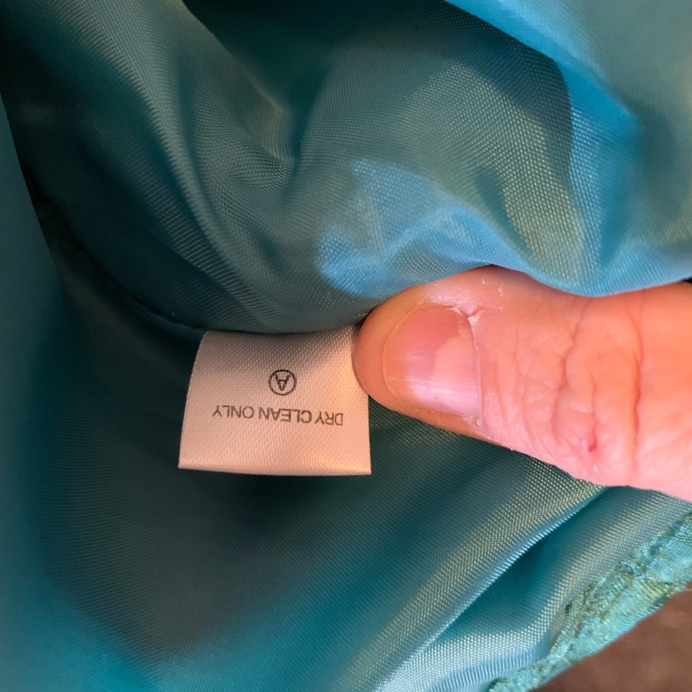 Erin London womens lined teal jacket - Picture 6 of 7